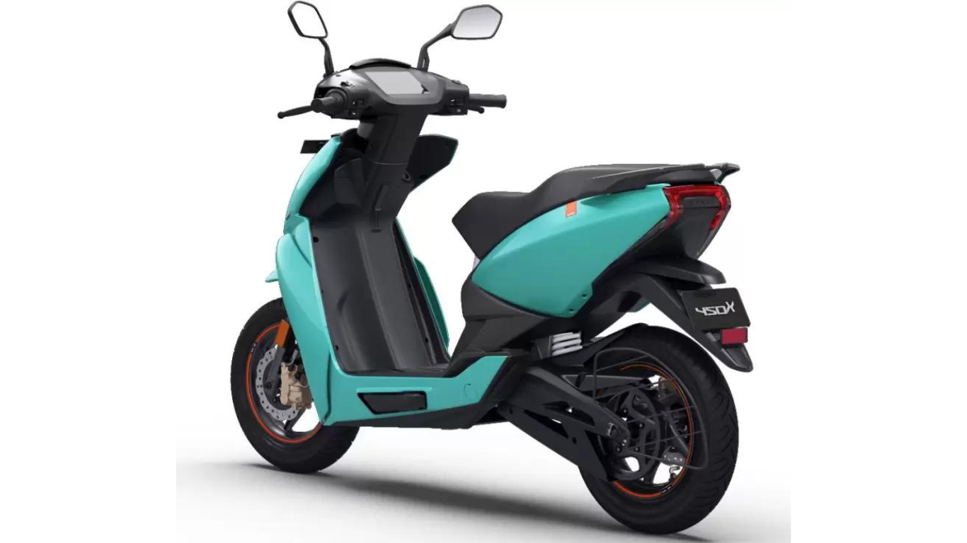 Ather 450x electric left side view
